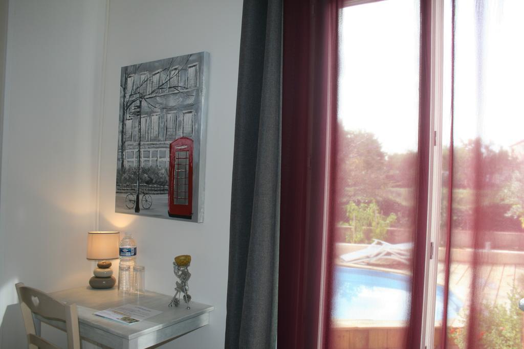 Chambres D'Hotes Le Puid De Gauthier Saturargues Rum bild